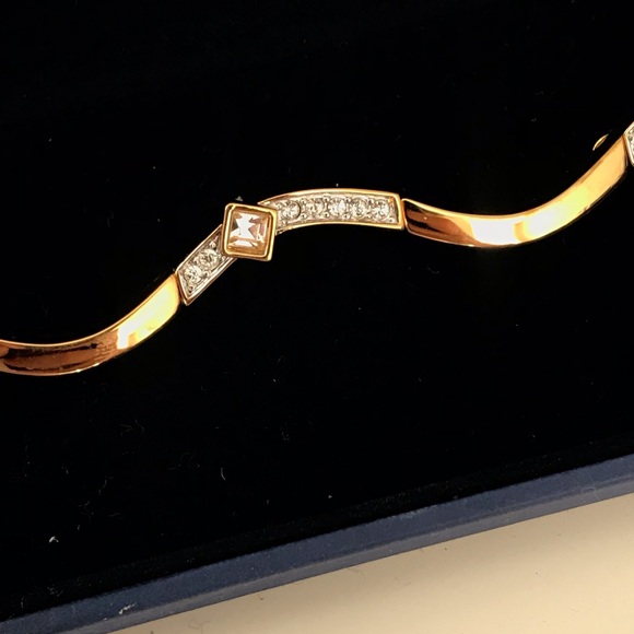 Swarovski golden crystal bracelet - Picture 2 of 7